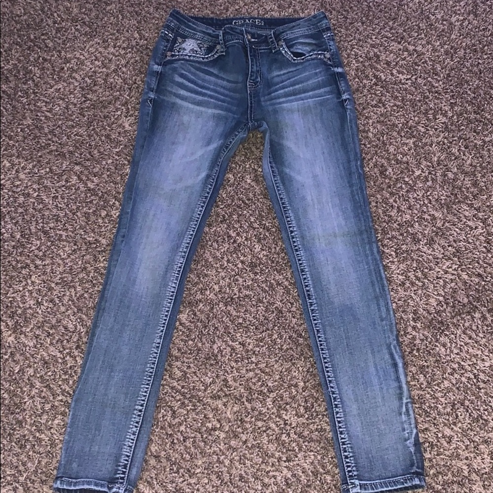 Womens Western Skinny Jeans